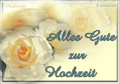 Alles Gute zur Hochzeit