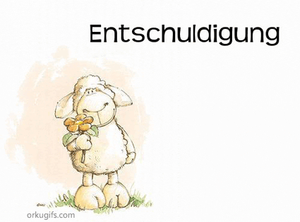 Entschuldigung