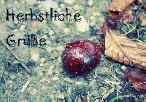 Herbstliche Grüße