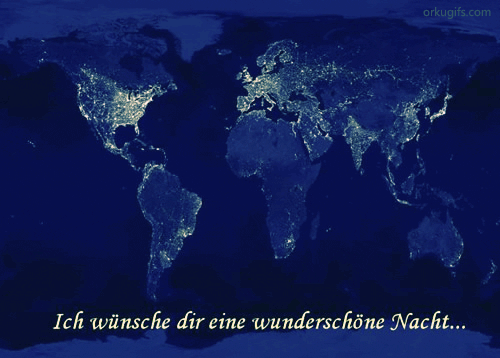 Ich wünsche dir eine wunderschöne Nacht...