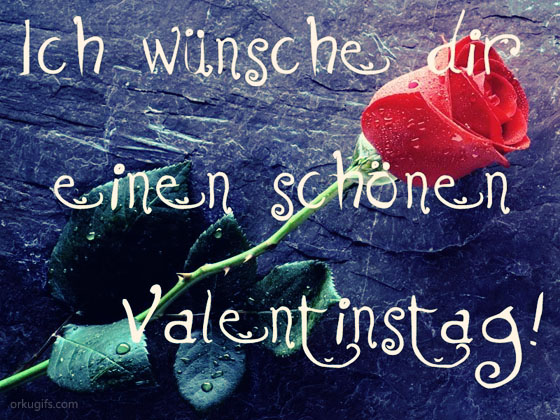 Ich wünsche dir einen schönen Valentinstag!