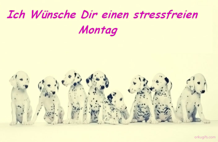 Ich wünsche Dir einen stressfreien Montag