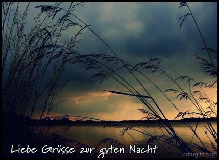 Liebe Grüsse zur guten Nacht