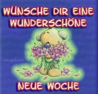 Und ein die in guten guten start neue woche morgen Guten Morgen