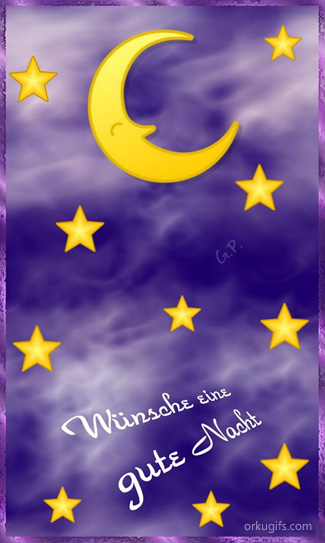 Wünsche Eine gute Nacht