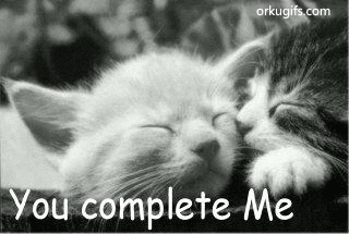 You complete me