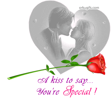 A kiss to say you're Special!