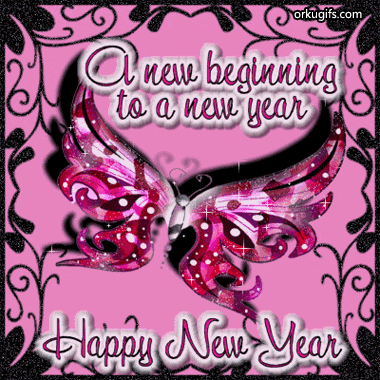 A new beginning to a new year. Happy New Year - Images and gifs for social networks