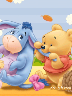 Baby Pooh and Baby Eeyore