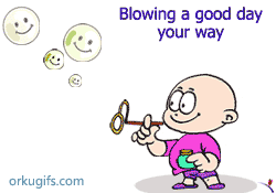 Blowing a good day your way