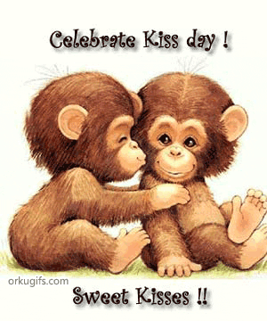 Celebrate Kiss day! Sweet kisses!