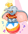 Dumbo in the circus