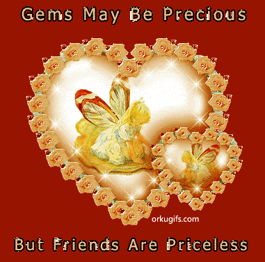 Gems may be precious but friends are priceless