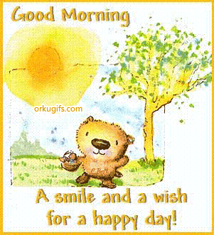 Good Morning. A smile and a wish for a happy day! - Images and