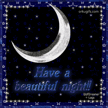 Have a beautiful night!