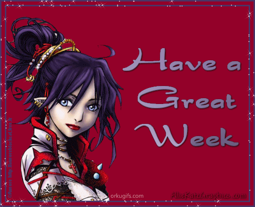 Have a great week