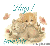 Hugs! From me