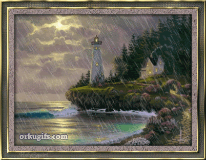 Raining on the Lighthouse