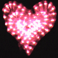 Sparkling heart