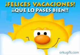 ¡Felices Vacaciones! ¡Que los pases bien!