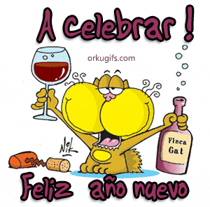 A celebrar! Feliz Año Nuevo