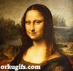 Mona Lisa sacando la lengua
