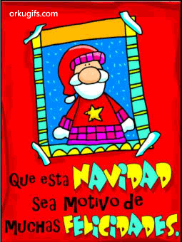 Que esta Navidad sea motivo de muchas felicidades