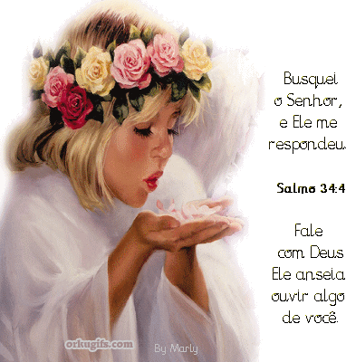 Busquei o Senhor e Ele me respondeu (Salmos 34:4) Fale com Deus. Ele anseia ouvir algo de você