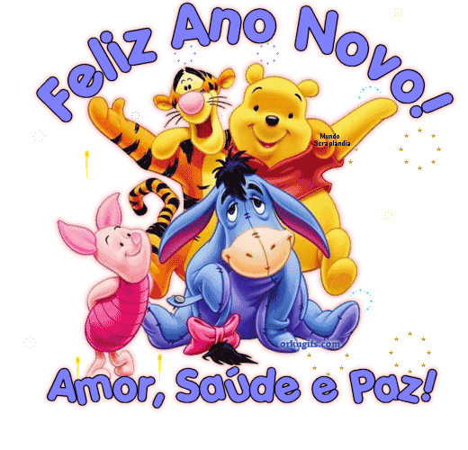 Feliz Ano Novo! Amor, Saúde e Paz!