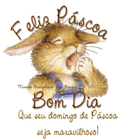 Feliz Páscoa e Bom Dia. Que seu domingo de Páscoa seja maravilhoso!