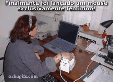 Finalmente foi lançado um mouse exclusivamente feminino!