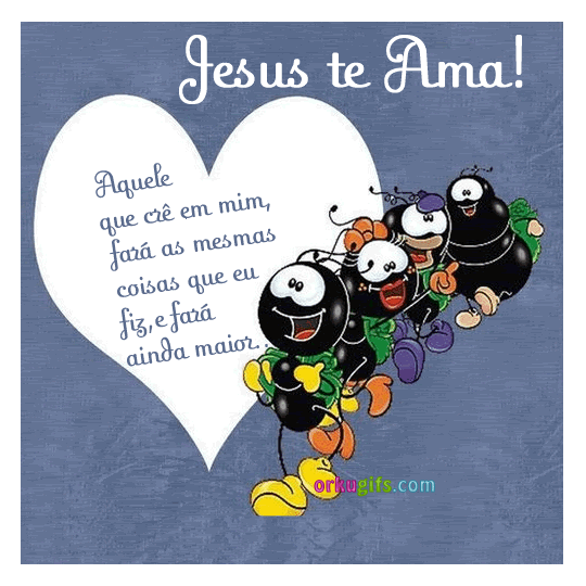 Jesus te ama! - Recados e Imagens para orkut, facebook, tumblr e hi5