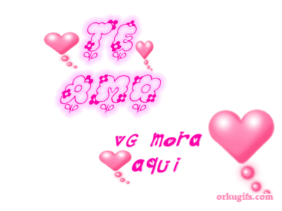 Te amo! Vc mora aqui