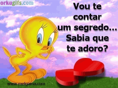 Vou te contar um segredo... Sabia que te adoro