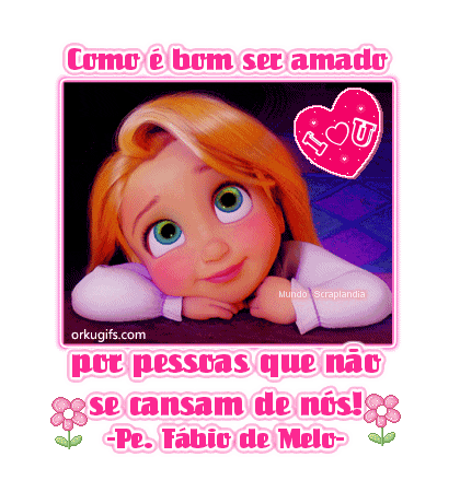 Como é bom ser amado por pessoas que não se cansam de nós! - OrkuGifs