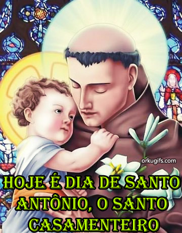 Hoje é dia de Santo Antônio, o santo casamenteiro.