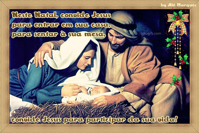 Neste Natal, convide Jesus para participar da sua vida!