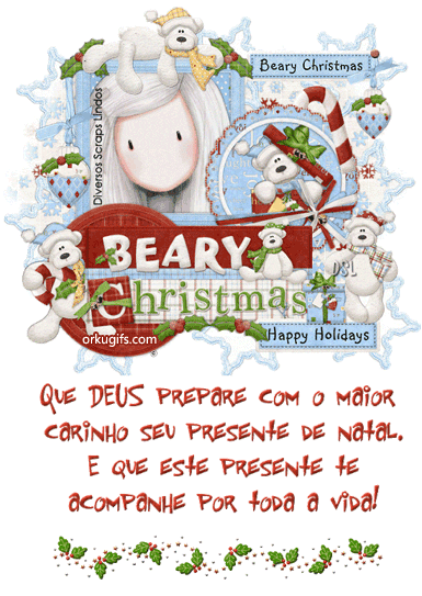 Que Deus prepare com o maior carinho seu presente de Natal - Recados e Imagens para orkut, facebook, tumblr e hi5