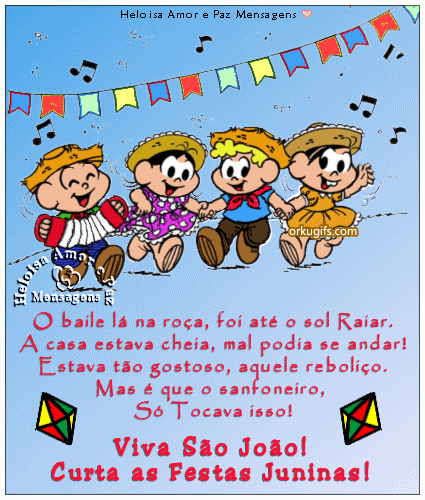 Viva São João! Curta as Festas Juninas! - Imagens e Mensagens para Facebook