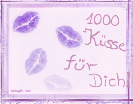 1000 Küsse für dich
