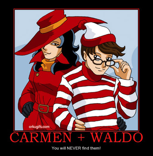 Carmen Sandiego + Waldo: You will never find them!