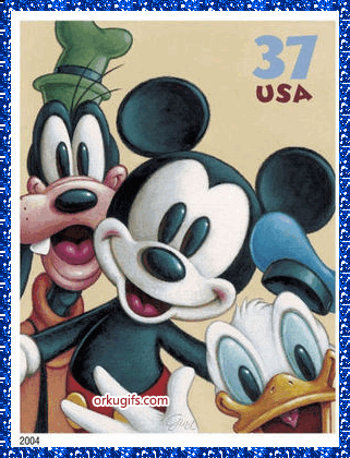 Mickey, Goofy and Donald Duck