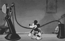 Mickey playing on jump rope
