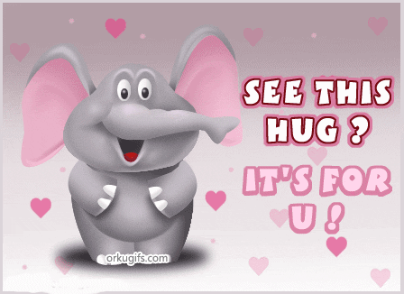 See this Hug ? It's for you!