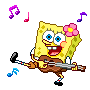 Spongebob dancing and singing