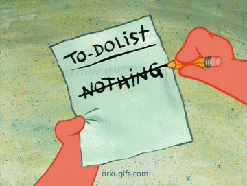 To-Do List: Nothing