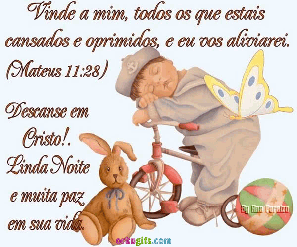 Vinde a mim, todos os que estais cansados e oprimidos e eu vos aliviarei. (Mateus 11:28) Descanse em Cristo! Linda noite e muita paz em sua vida