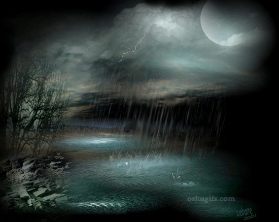 Tempestade na noite
