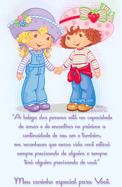 A beleza das pessoas está na capacidade
de amar e de encontrar no próximo a 
continuidade de seu ser e também
em reconhecer que nessa vida você estará
sempre precisando de alguém e sempre
terá alguém precisando de você