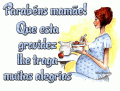Recados e Imagens - Gravidez 